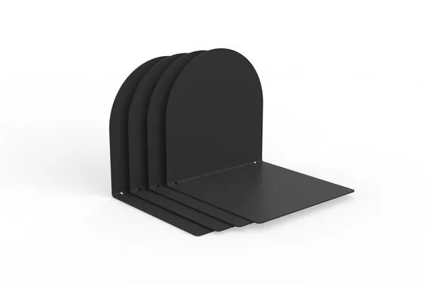 ekomia ekomia Buchstütze Wega aus Metall, Schwarz, – Produktbild 3 von 5