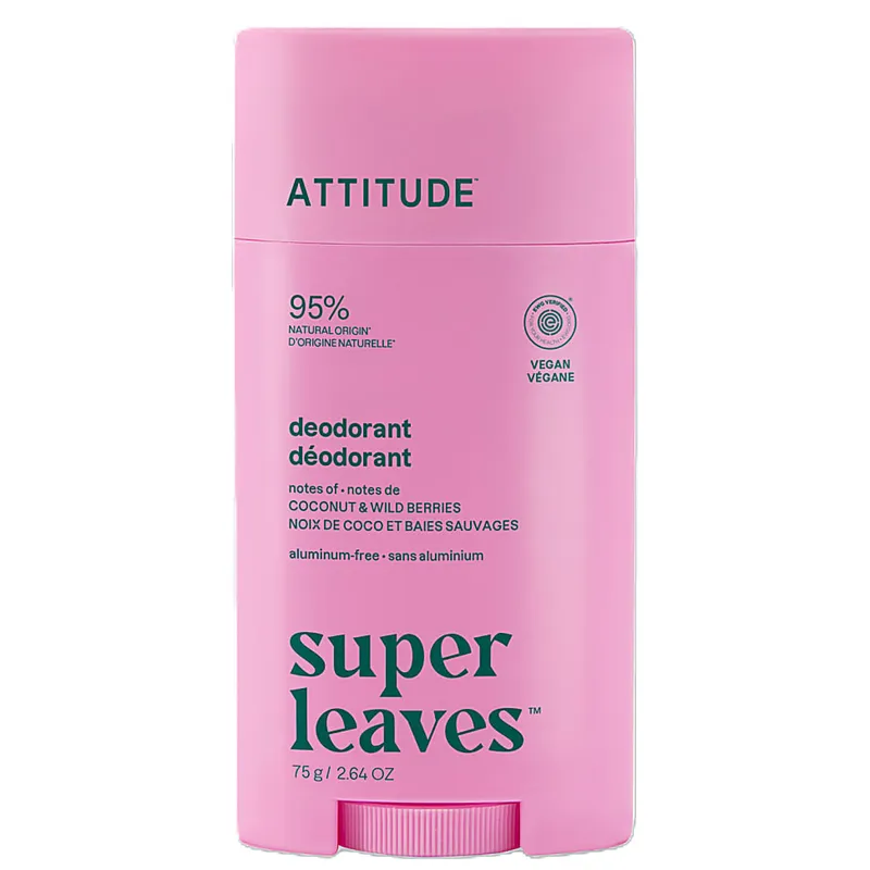 Attitude Attitude Super Leaves Deodorant Twist & Glide - Kokos & Wildbeeren – Produktbild 1 von 1