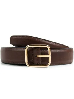 Will's Vegan Shop Will's Vegan Shop Geometrischer Gürtel, 3 cm Gold Damen – Produktbild 1 von 1