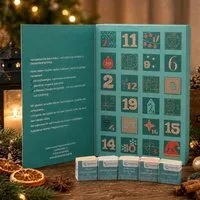 Kleine Auszeit Manufaktur Kleine Auszeit Manufaktur Adventskalender Seifenträume mit 24 Naturseifen - vegan, palmölfrei, handgemacht und plastikfrei – Produktbild 1 von 1