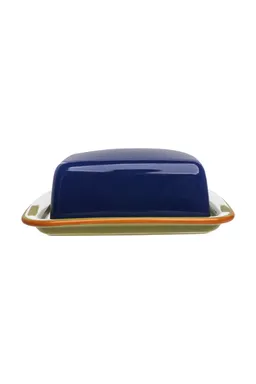 Tranquillo Butterdose COLOURI Blau – Steinzeug - blau – Produktbild 1 von 1