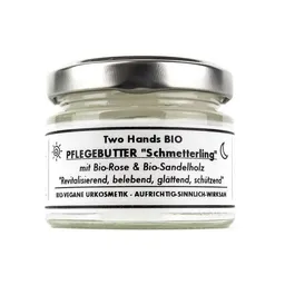 Two Hands BIO Two Hands BIO PflegeButter „Schmetterling“ mit Bio-Rose & Bio-Sandelholz – Produktbild 1 von 1