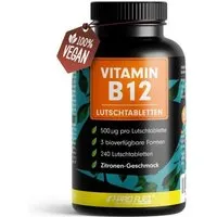 ProFuel ProFuel Vitamin B12 Lutschtabletten Zitrone - 240 St., vegan – Produktbild 1 von 1