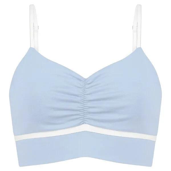 Frija Omina Frija Omina Bio Bustier Yoga, Lichtblau, – Produktbild 1 von 3