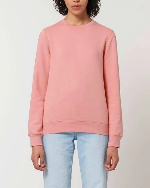 YTWOO YTWOO Unisex Sweatshirt | fairtrade & ökologisch, Rosa, – Produktbild 3 von 4