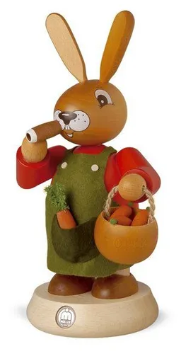 Müller Seiffen Müller Seiffen Räucherhase Räucherhasenmann 19 cm großer Osterhase – Produktbild 1 von 1