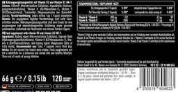 ESN ESN Vitamin D3+K2 120 Kapseln Cholecalciferol + MK-7 Kapseln, 66 g, Vitamin D3 & K2 mit Depot-Wirkung – Produktbild 1 von 1