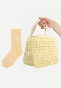 MELA MELA Organizer Tasche medium JASMEET + Daisy Socken Bundle – Produktbild 1 von 1