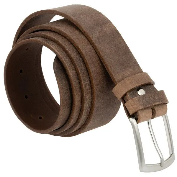 Simaru Simaru Ledergürtel Buenos Aires 35mm / Leder pflanzlich gegerbt, Braun-used, – Produktbild 1 von 4