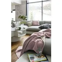 biederlack biederlack Wohn-und Kuscheldecke "Duo Cotton" tolle Farben, Lotus-pergament, – Produktbild 1 von 1