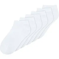 MELA MELA 6er-Pack Bio-Sneaker-Socken, weiß, Gr. 35/38 – Produktbild 1 von 1