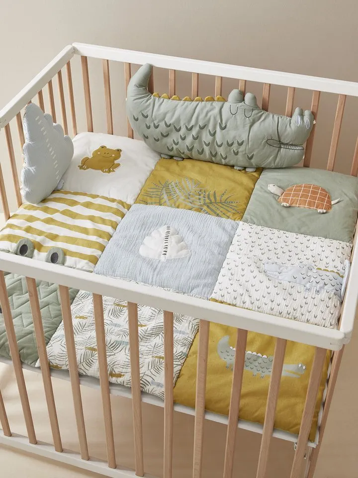 Vertbaudet Vertbaudet Babydecke Baby Spieldecke/ Laufstalleinlage TREK, Bunt, – Produktbild 5 von 5