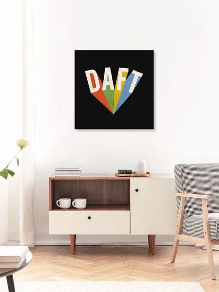 Photocircle Photocircle Poster / Leinwandbild - Daft – Produktbild 2 von 4