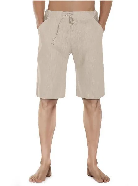 SCHAZAD Leinenshort von SCHAZAD, Beige, – Produktbild 1 von 3