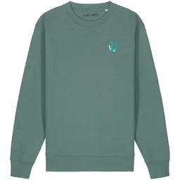 LIGARTI Bestickter Pullover – Walter der Wal – LIGARTI Tiermanufaktur – Produktbild 1 von 1