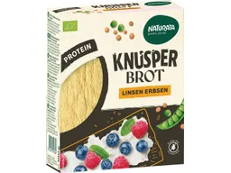 Naturata NATURATA Bio-Knusperbrot Linsen-Erbsen, hoher Proteingehalt, 100 g – Produktbild 1 von 1