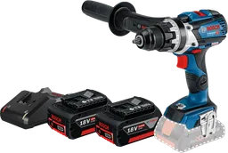 Bosch Professional Bosch Professional GSR 18V-110 C 5,0 Ah GBA Akku (2x) Starterset – Produktbild 1 von 1