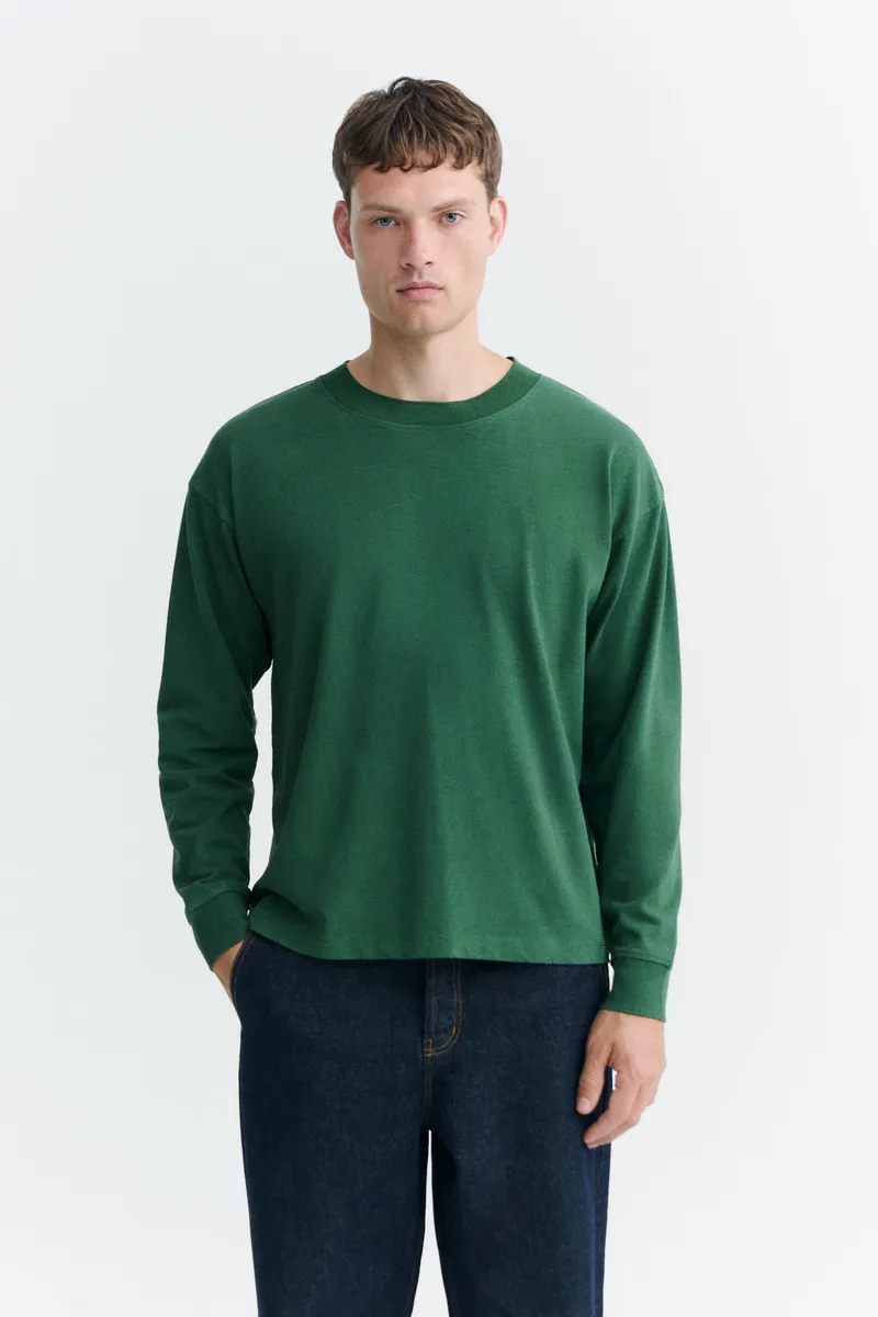 thinking mu Thinking MU Herren vegan T-Shirt Doug Oversize Grün, Grün, – Produktbild 2 von 2