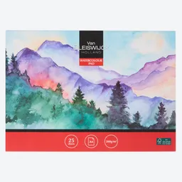 Spectrum Spectrum Malblock Aquarellblock 2 Stück je 25 Blatt A4 – Produktbild 1 von 1