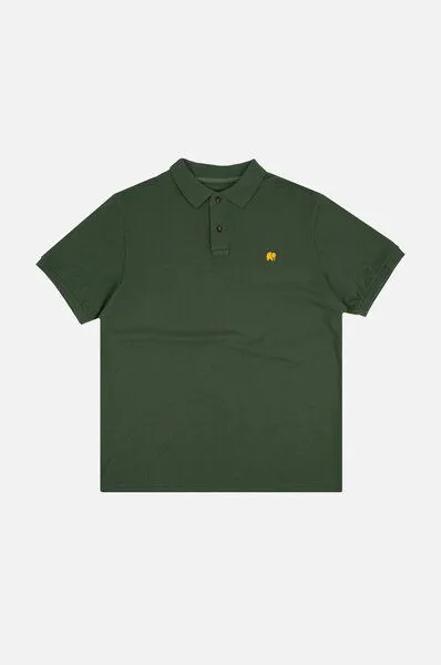 Trendsplant Trendsplant Organic Essential Polo Shirt Greener Pastures, Grün, – Produktbild 1 von 4