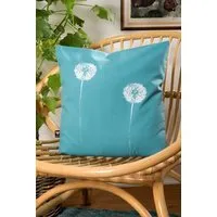 Hirschkind Hirschkind Bio-Kissenbezug 'Pusteblumen 40*40cm türkis – Produktbild 1 von 1