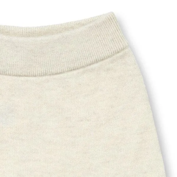 Sense Organics Sense Organics Baby Strickleggings aus Merinowolle, Modell PABLO, Cremeweiß melange, – Produktbild 2 von 3