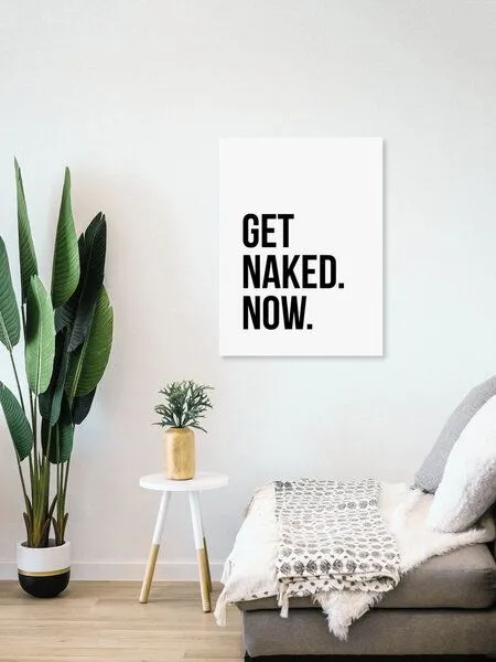 Photocircle Photocircle Poster / Leinwandbild - Get Naked No7 – Produktbild 4 von 4
