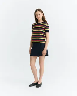 thinking mu Thinking MU Damen vegan T-Shirt Zowie R Bunte Streifen – Produktbild 1 von 1