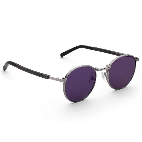 TAKE A SHOT TAKE A SHOT Sonnenbrille Liam Schwarzes Eichenholz, Schwarz, – Produktbild 2 von 4