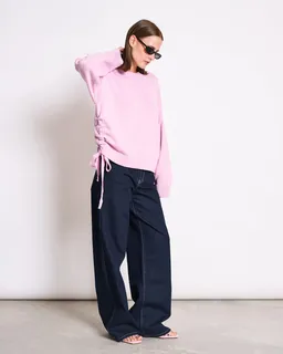 JAN N JUNE JAN 'N JUNE Damen vegan Pullover Caper Light Orchid Pink – Produktbild 1 von 1