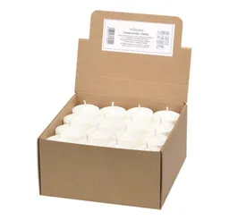 eubiona eubiona Teelicht Teelichter - Stearin weiß 48Stk – Produktbild 1 von 1