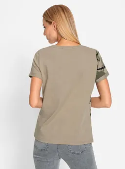 heine Kurzarmshirt schlamm-bedruckt – Produktbild 1 von 1