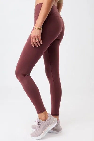 mandala Mandala Wrap Legging, Rosewood (rot), – Produktbild 3 von 4