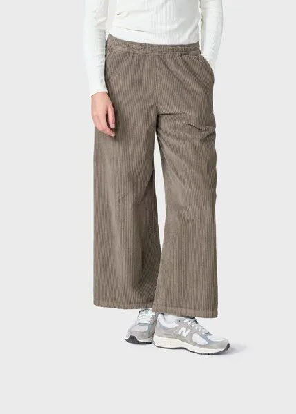 Klitmøller Klitmøller Wide Leg Cordhose aus Bio-Baumwolle Modell: Kaja, Taupe (braun), – Produktbild 1 von 3