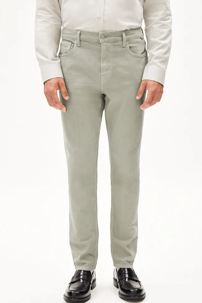 ARMEDANGELS ARMEDANGELS Herren vegan Jeans Aarjo Seegrün, Hellgrün, – Produktbild 2 von 2