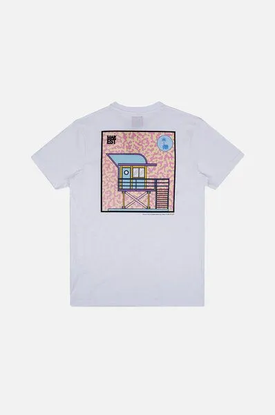 Trendsplant Antonyo Marest x Trendsplant Art Hut T-Shirt White, Weiß, – Produktbild 1 von 4
