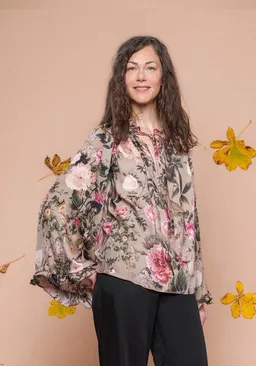Atelier SNOW Atelier SNOW Bluse Rosalie aus LENZING ECOVERO Viscose-Satin – Produktbild 1 von 1