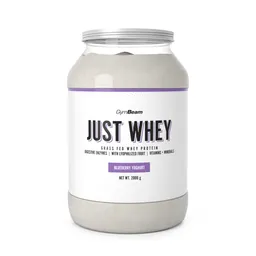 GymBeam GymBeam Just Whey Molkenprotein aus Weidemilch 2000 g blueberry yoghurt – Produktbild 1 von 1