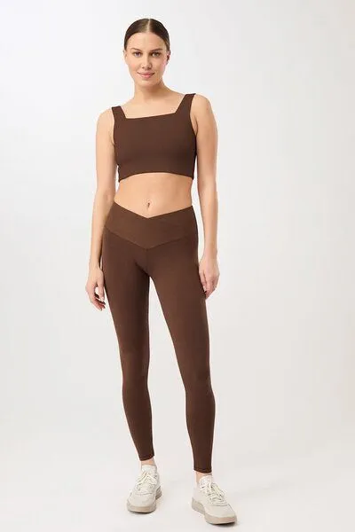 mandala Mandala Wrap Legging, Wilderness (braun), – Produktbild 4 von 4