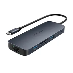 Hyper® HyperDrive® EcoSmart™ Gen.2 Dual HDMI USB-C® 11-in-1 Hub HyperDrive® EcoSmart™ Gen.2 Dual HDMI USB-C® 11-in-1 Hub mit140 W PD3.1 – Produktbild 1 von 1