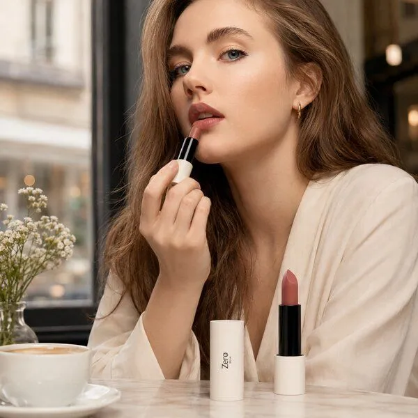 Zero Skin Zero Skin Matte Lipstick - 4 gr, Terracotta nude, – Produktbild 2 von 4