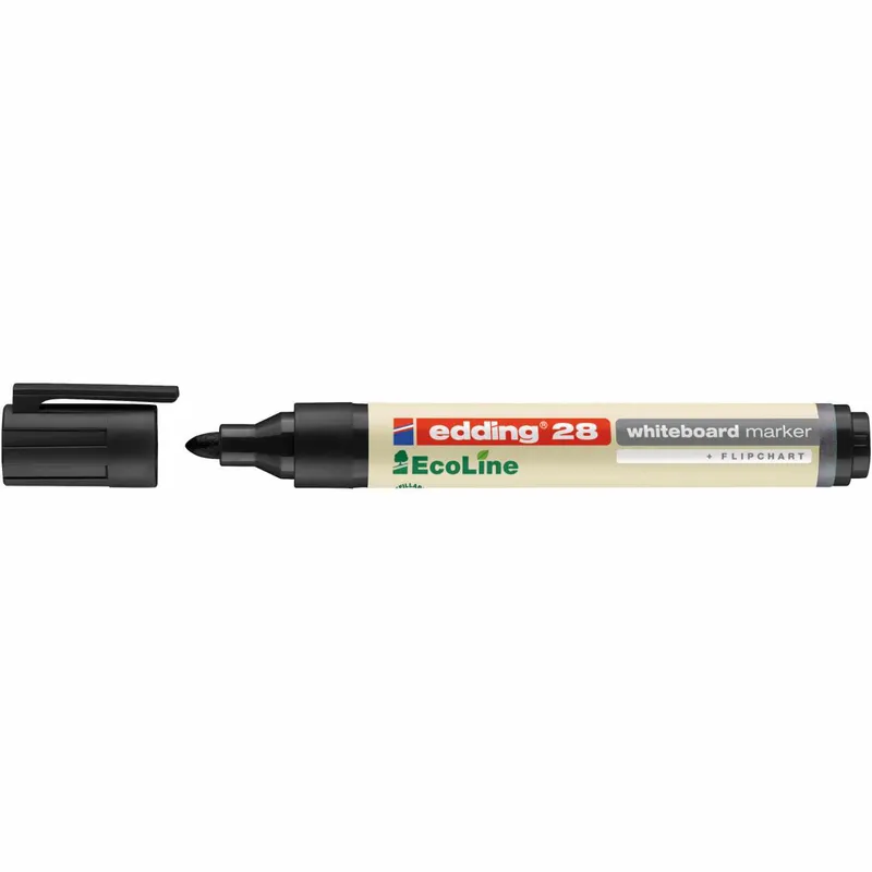 Edding Edding Whiteboardmarker "28 EcoLine", Schwarz, – Produktbild 3 von 4