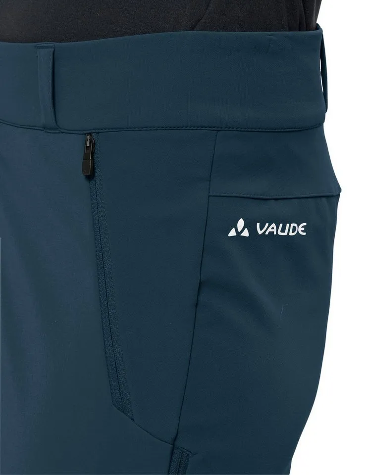 Vaude Vaude Outdoorhose Wo Larice Pants IV mit drei Materialzonen, winddichtes Softshellmaterial, Blau, – Produktbild 3 von 5