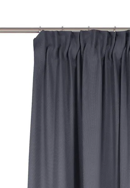 Nature by Adam Nature by Adam Vorhang aus 100% Bio-Baumwolle - Made in Germany - Uni Collection, Dunkelblau, – Produktbild 5 von 7