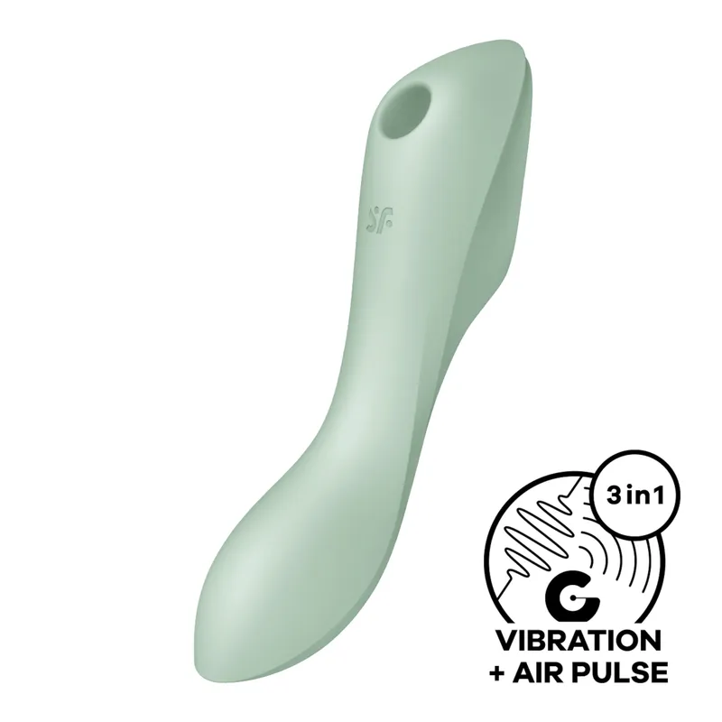 Satisfyer Satisfyer Curvy Trinity 3, 17,5 cm, Hellgrün, – Produktbild 1 von 1