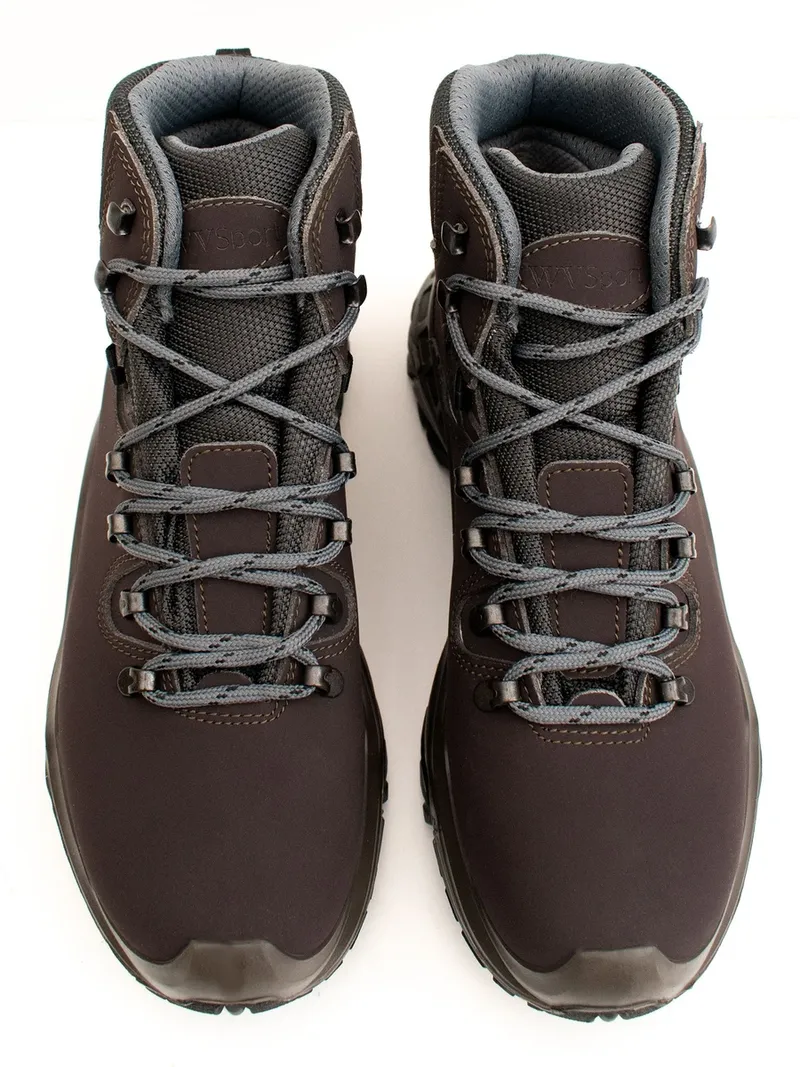 Will's Vegan Store Will's Vegan Store Damen vegan Wanderschuhe Wvsport Wasserdicht Dunkelbraun, Dunkelbraun, – Produktbild 2 von 2