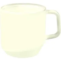 Keramiktasse "Bold" 360 ml, ecru – Produktbild 1 von 1