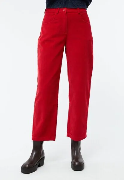 Givn Berlin Givn Berlin Cordhose GBCORALIE in eleganter Passform aus Bio-Baumwolle, Crimson, – Produktbild 2 von 4