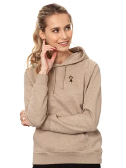 FellHerz FellHerz Damen Hoodie Ommm black, Bio Fair und Vegan – Produktbild 1 von 1