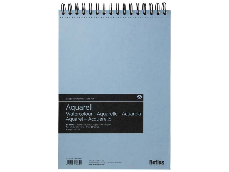 SCHOELLERSHAMMER SCHOELLERSHAMMER Zeichenblock "Aquarell" DIN A4, 300 g/m², 30 Blatt – Produktbild 1 von 1